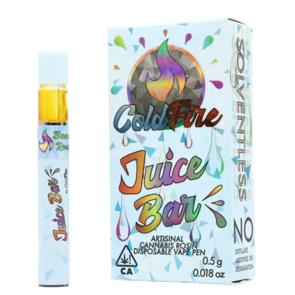 Buy Banana Cup Rosin Juice Bar Disposable (Team Elite – Cold Cured Live) – 0.5g, Buy ColdFire Juice vape cartridges